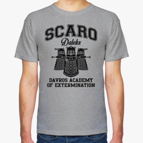 Футболка с принтом Scaro Academy of Extermination