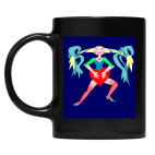 Кружка цветная UV-DTF