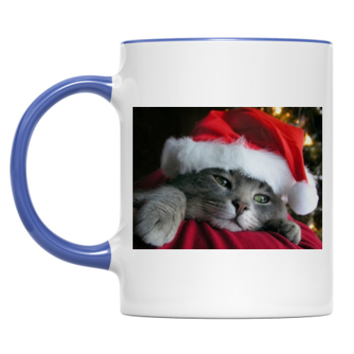 Кружка с принтом Кот