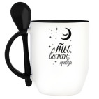 Кружка с ложкой