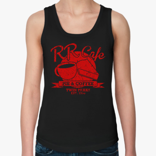 Женская майка с принтом Сериал Твин Пикс Twin Peaks