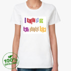 Женская футболка органик