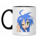 Кружка двухцветная