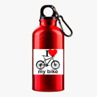 Металлическая бутылка 400 мл UV-DTF