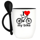 Кружка с ложкой