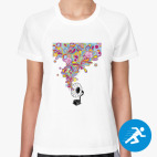 Женская спортивная футболка