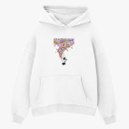 Толстовка худи оверсайз