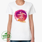 Женская футболка органик