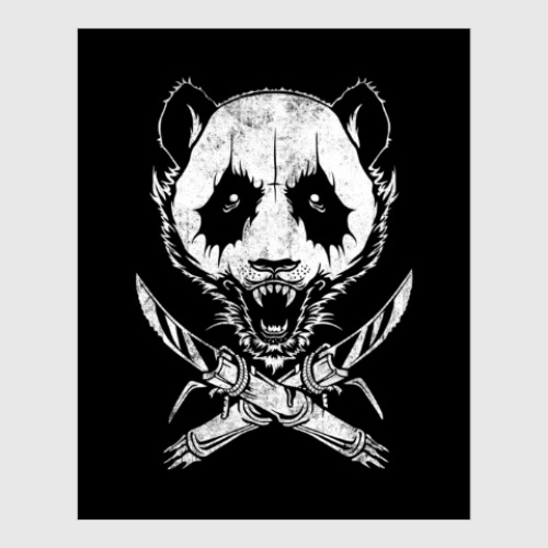 Постер с принтом Панда