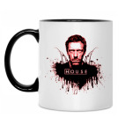 Кружка двухцветная