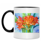 Кружка двухцветная