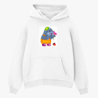 Толстовка худи оверсайз