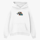 Толстовка худи оверсайз