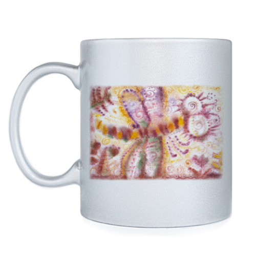 Кружка с принтом Стрекоза из м/ф Винни-Пух