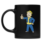 Кружка цветная UV-DTF