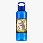 Прозрачная спортивная бутылка