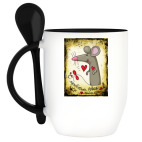 Кружка с ложкой