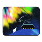 Коврик для мыши ПОЛЯРНАЯ НОЧЬ