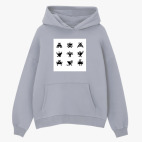 Толстовка худи оверсайз