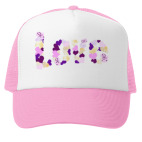 Кепка Trucker (розовая) Любовь
