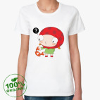 Женская футболка органик