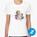 Женская спортивная футболка