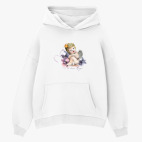 Толстовка худи оверсайз