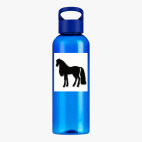 Прозрачная спортивная бутылка