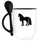 Кружка с ложкой