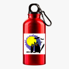 Металлическая бутылка 400 мл UV-DTF