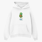 Толстовка худи оверсайз