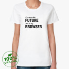 Женская футболка органик