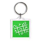 Брелок 3.9 x 3.9 см Крестики-нолики