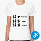 Женская спортивная футболка