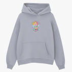 Толстовка худи оверсайз