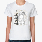 Маленький белый зайчик