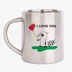 Кружка металлическая