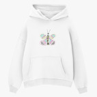 Толстовка худи оверсайз