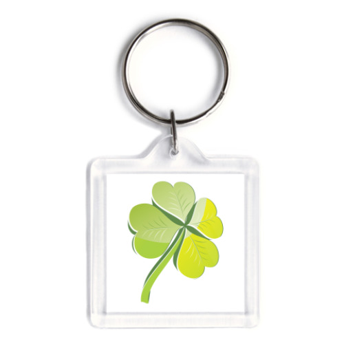 Брелок с принтом  Клевер Эко