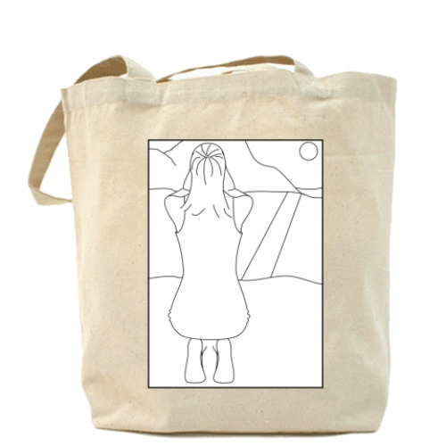 Сумка шоппер 'На коленях'