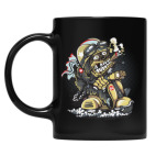 Кружка цветная UV-DTF