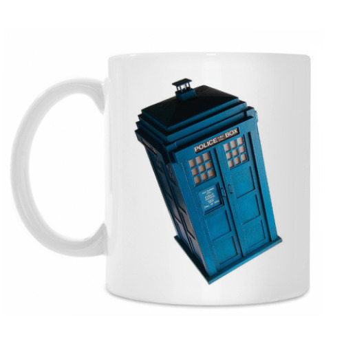 Кружка с принтом TARDIS