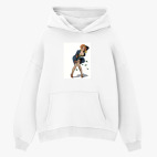 Толстовка худи оверсайз