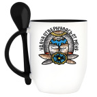 Кружка с ложкой