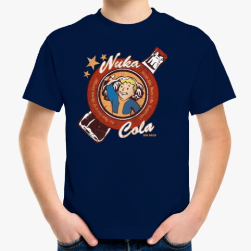 Детская футболка Fallout Nuka Cola Vault Boy