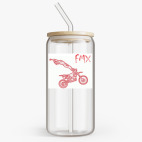 Банка с бамбуковой крышкой