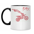 Кружка двухцветная