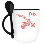 Кружка с ложкой