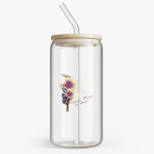 Банка с бамбуковой крышкой