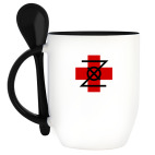 Кружка с ложкой